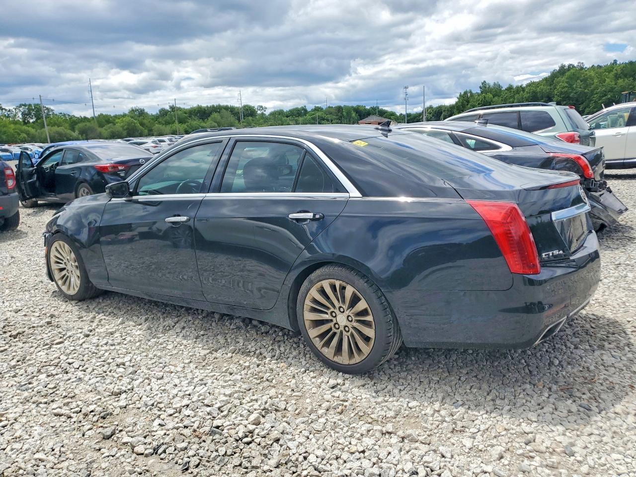 2014 Cadillac CTS VIN 1G6AX5S38E0194145 COPART salvage auction — Front End, MA - CERTIFICATE OF TITLE, sold $400 on 2026-07-10 (photo 2)