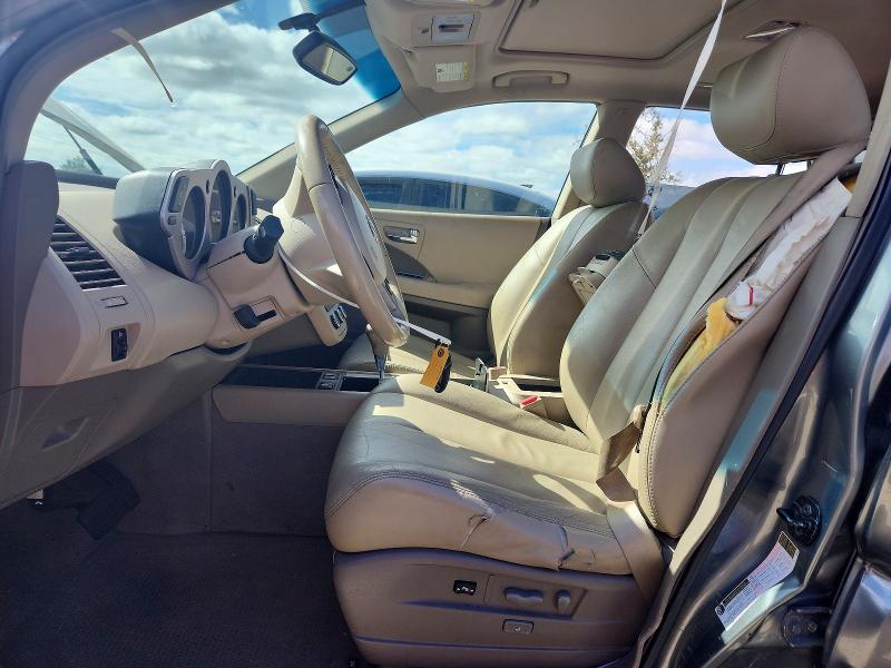 2007 Nissan Murano VIN JN8AZ08T27W524206 COPART salvage auction — SIDE, Ca - Salvage Certificate, sold $250 on 2026-07-07 (photo 7)