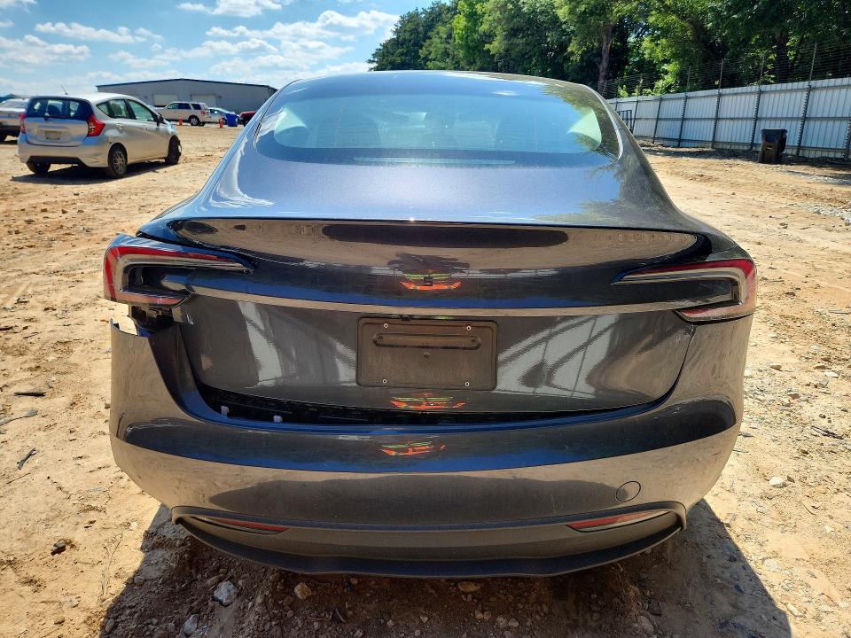 2026 Tesla Model 3 VIN 5YJ3E1EA6TF117142 COPART salvage auction — FRONT END, Ga - Cert Of Title-Salvage, sold $10,200 on 2026-07-10 (photo 6)