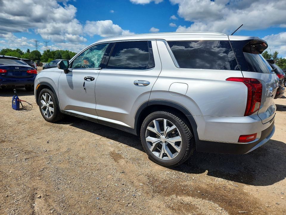 2021 Hyundai Palisade VIN KM8R3DHE1MU302204 COPART salvage auction — FRONT END, Il - Salvage Certificate, sold $250 on 2026-07-21 (photo 2)