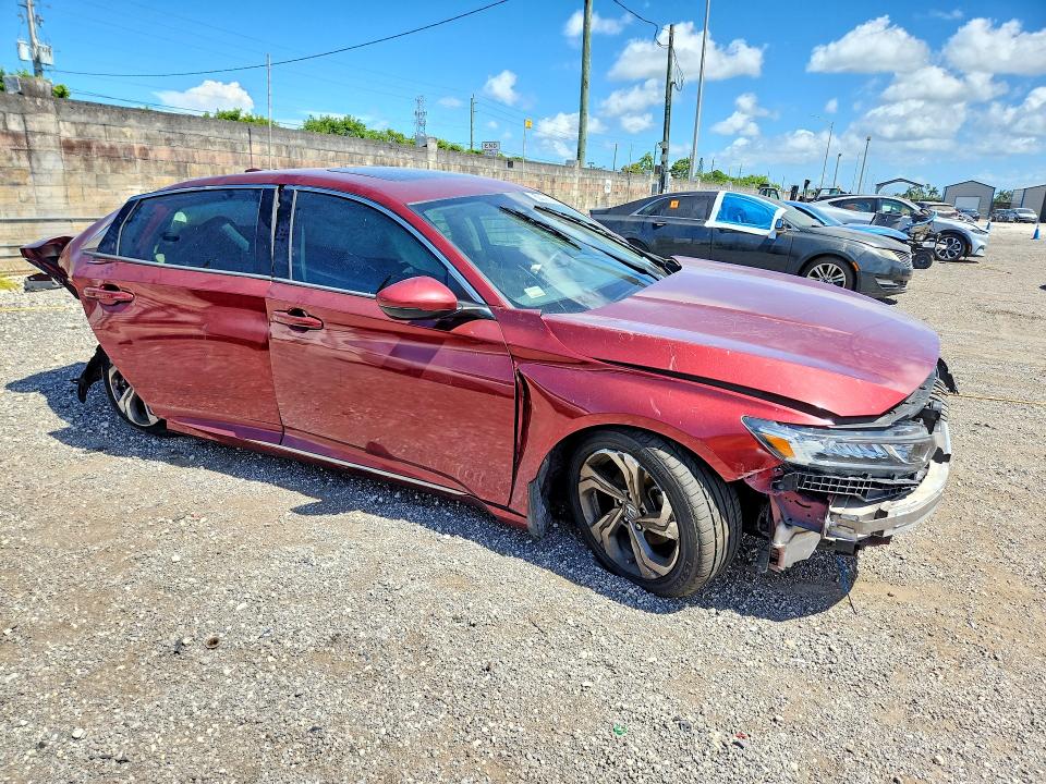 2018 Honda Accord VIN 1HGCV1F53JA043980 COPART salvage auction — REAR END, Fl - Certificate Of Title, sold $1,000 on 2026-07-09 (photo 4)