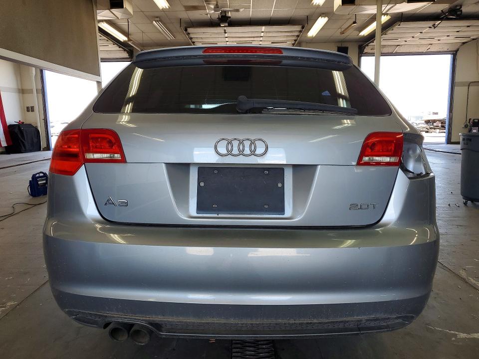 2010 Audi A3 VIN WAUBEBFM8AA106625 COPART salvage auction — STRIPPED, Az - Certificate Of Title, sold $300 on 2026-07-10 (photo 6)