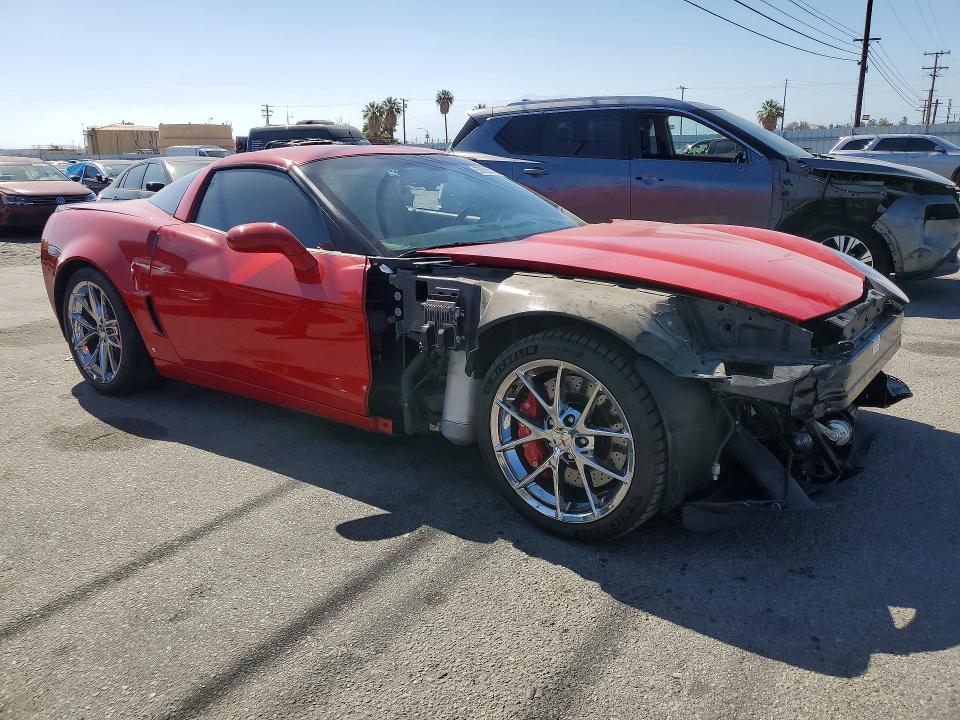 2006 Chevrolet Corvette VIN 1G1YY26E265126200 COPART salvage auction — FRONT END, Ca - Salvage Certificate, sold $30,750 on 2026-07-30 (photo 4)