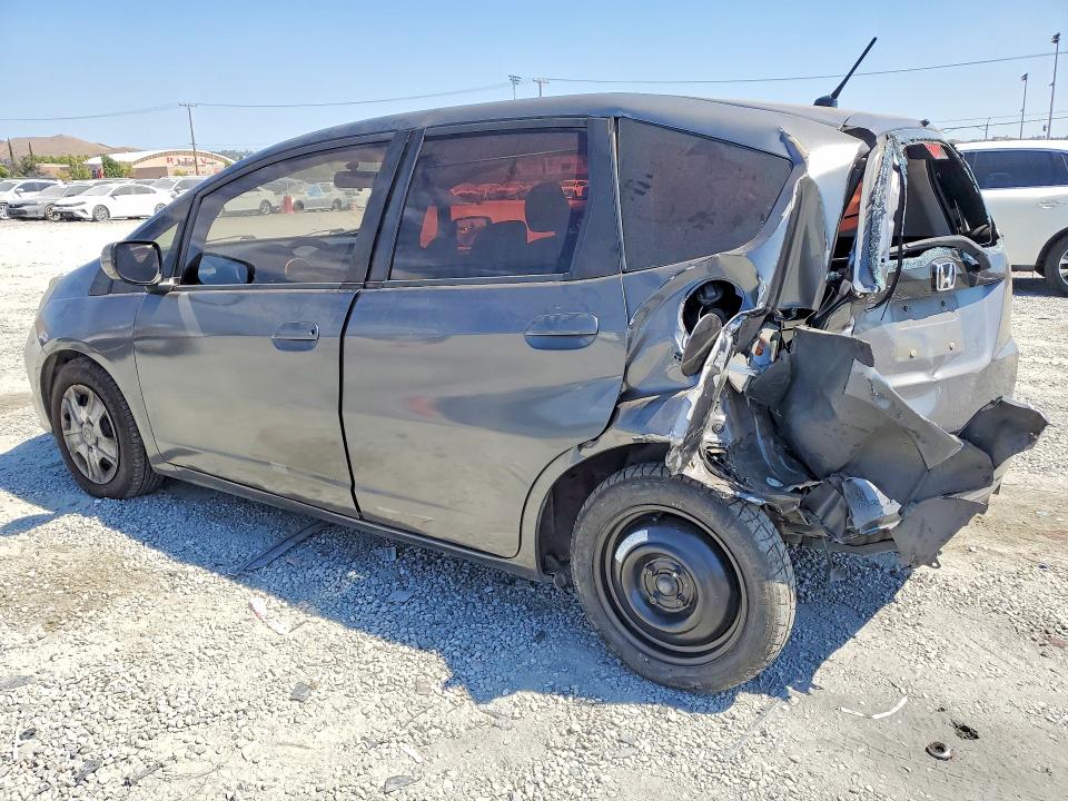 2012 Honda Fit VIN JHMGE8H39CC031293 COPART salvage auction — REAR END, Ca - Salvage Certificate, sold $325 on 2026-07-08 (photo 2)