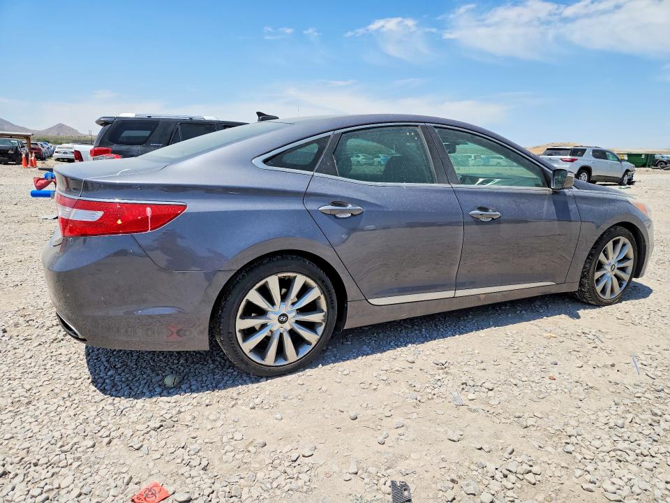 2013 Hyundai Azera VIN KMHFH4JG7DA321647 COPART salvage auction — MECHANICAL, Ut - Certificate Of Title, sold $725 on 2026-07-02 (photo 3)