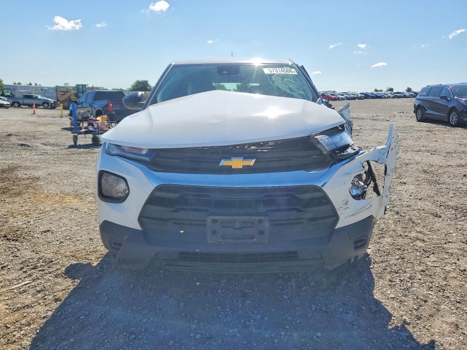 2022 Chevrolet Trailblazer VIN KL79MMS28NB104987 COPART salvage auction — FRONT END, Ky - Cert Of Title-Salvage, sold $1,600 on 2026-07-09 (photo 5)
