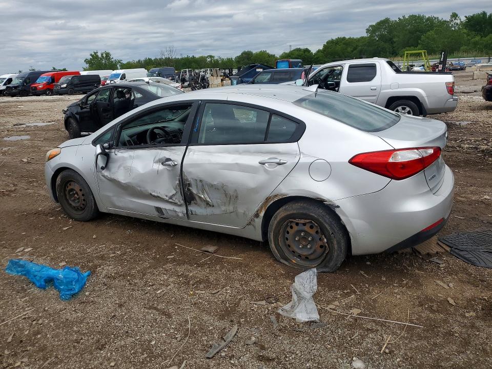 2015 Kia Forte VIN KNAFX4A60F5278485 COPART salvage auction — SIDE, Il - Salvage Certificate, sold $250 on 2026-07-29 (photo 2)