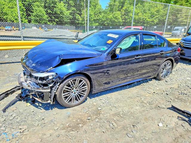 2017 BMW 5er VIN WBAJA7C31HG904472 COPART salvage auction — FRONT END, Md - Cert Of Salvage > 75% Damage, sold $4,150 on 2026-07-10 (photo 2)