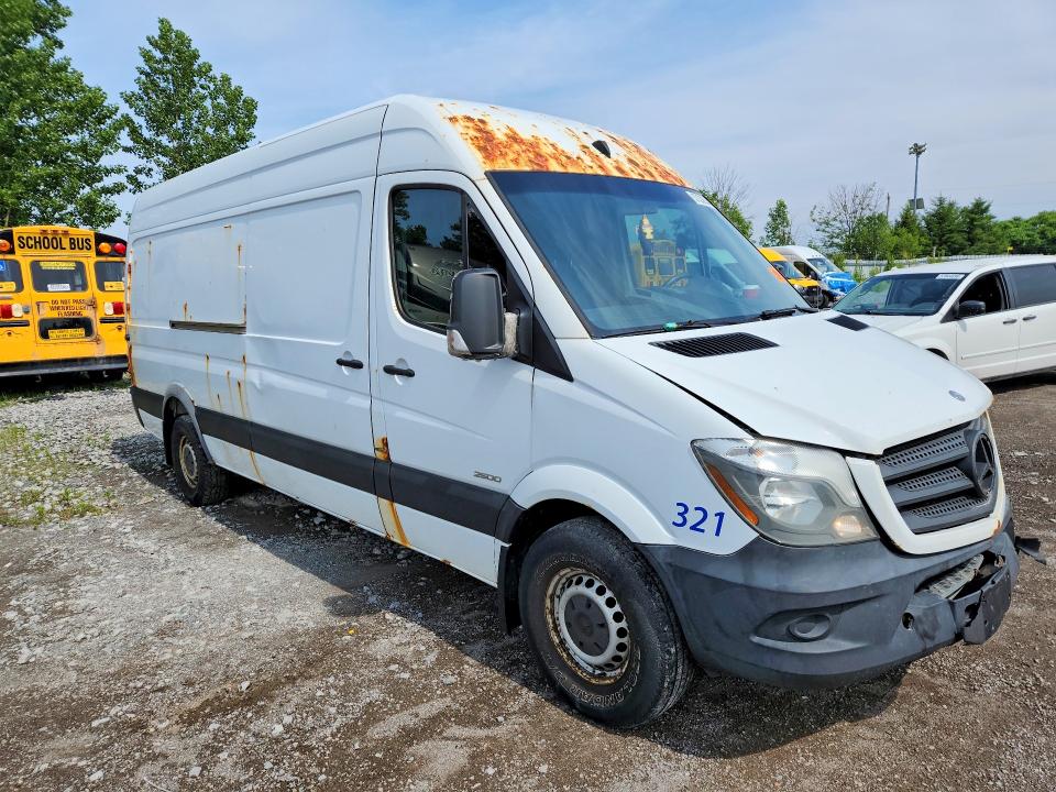 2015 Mercedes-benz Sprinter VIN WD3BE8DC5FP163184 COPART salvage auction — FRONT END, On - Permit No Brand - Unfit, sold $350 on 2026-07-28 (photo 4)
