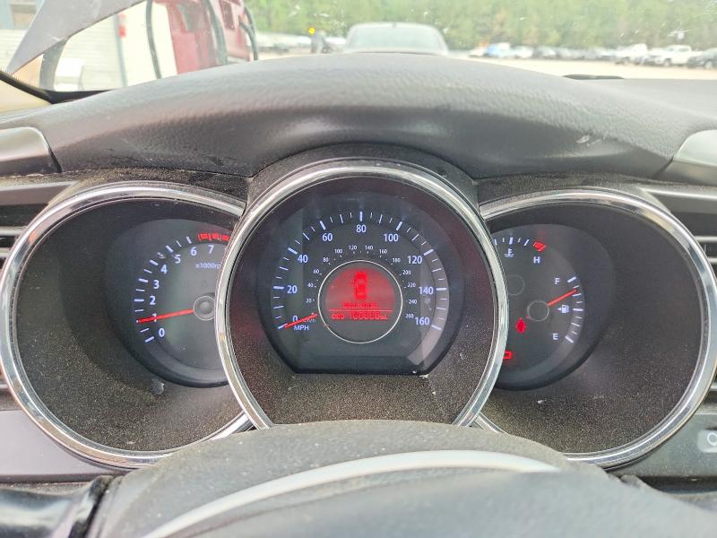2011 Kia Optima VIN KNAGM4A71B5070549 COPART salvage auction — FRONT END, Va - Cert Of Title - Salvage, sold $650 on 2026-07-14 (photo 9)