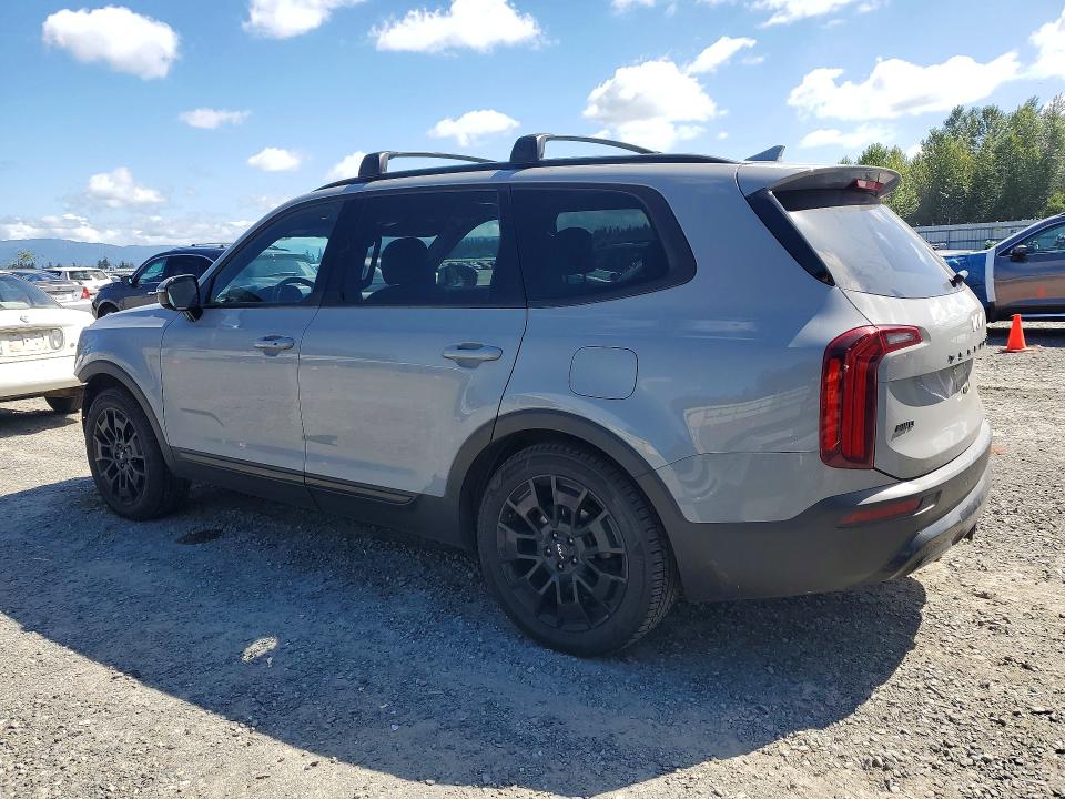 2022 Kia Telluride VIN 5XYP5DHC7NG243201 COPART salvage auction — FRONT END, Wa - Bill Of Sale, sold $7,700 on 2026-07-27 (photo 2)