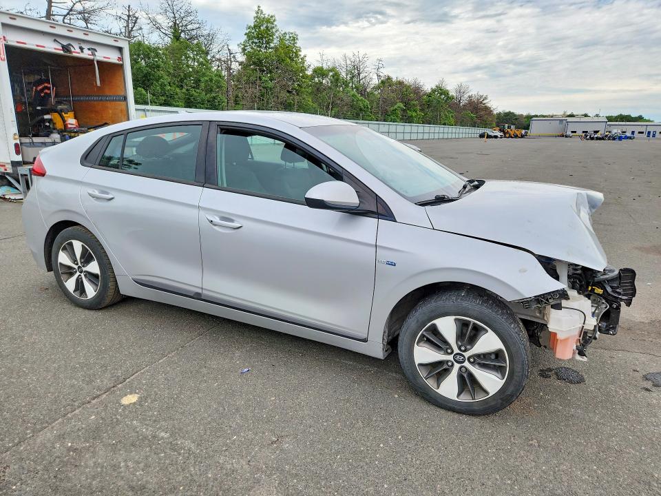 2019 Hyundai Ioniq VIN KMHC65LD3KU144348 COPART salvage auction — FRONT END, NY - MV-907A SALVAGE CERTIFICATE, sold $475 on 2026-07-27 (photo 4)