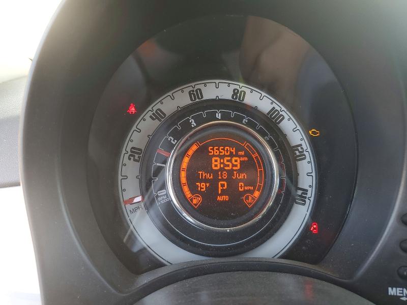 2016 Fiat 500 VIN 3C3CFFAR5GT184574 COPART salvage auction — FRONT END, Wa - Bill Of Sale, sold $1,150 on 2026-07-08 (photo 9)