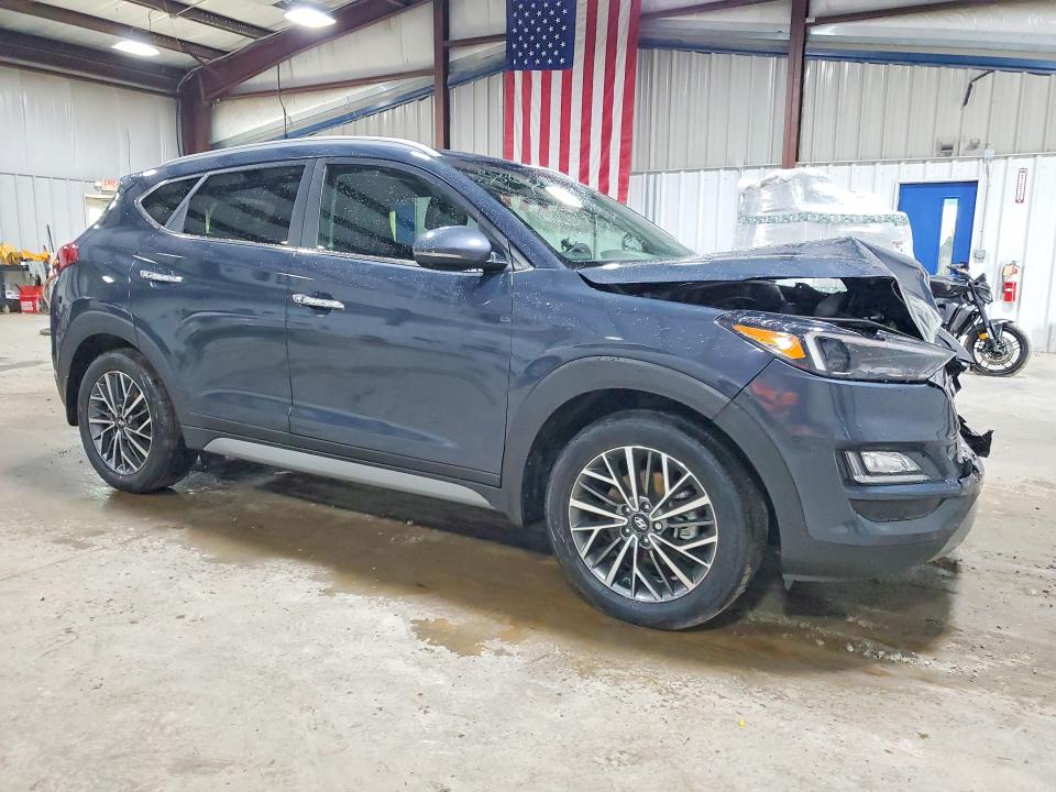 2021 Hyundai Tucson VIN KM8J3CAL1MU283864 COPART salvage auction — FRONT END, Pa - Certificate Of Salvage, sold $4,250 on 2026-07-22 (photo 4)