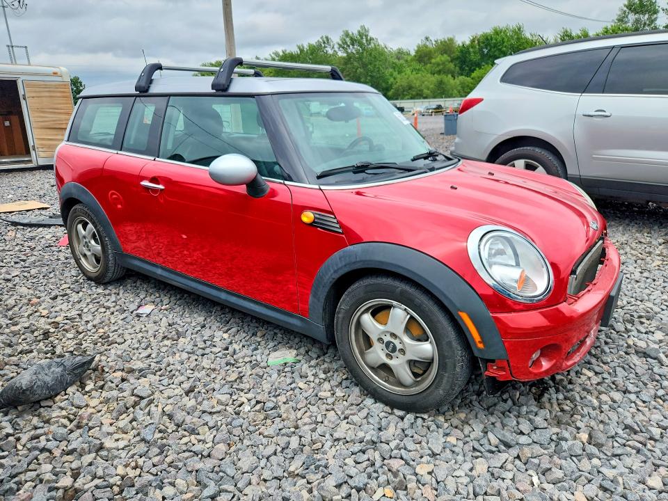 2010 Mini Cooper clubman VIN WMWML3C51ATX37058 COPART salvage auction — FRONT END, Il - Salvage Certificate, sold $875 on 2026-08-03 (photo 4)
