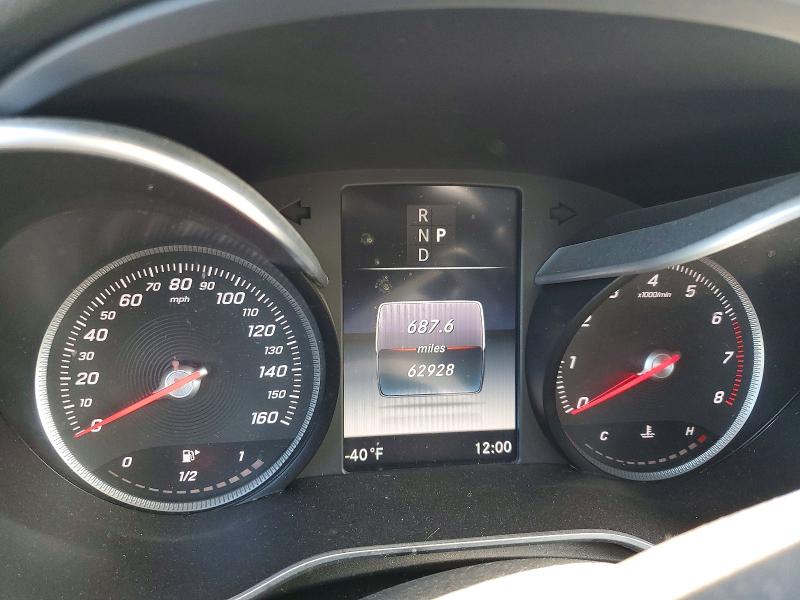 2018 Mercedes-benz Glc VIN WDC0G4KBXJV042370 COPART salvage auction — FRONT END, Ky - Cert Of Title-Salvage, sold $5,100 on 2026-08-03 (photo 9)