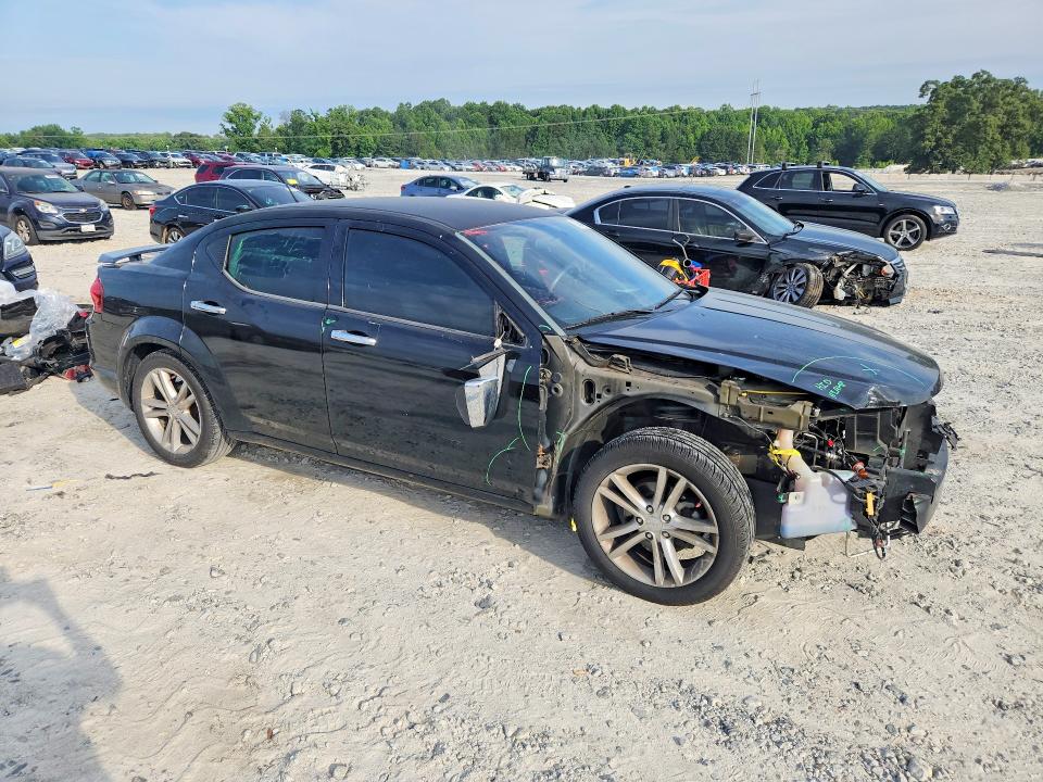 2012 Dodge Avenger VIN 1C3CDZAG4CN255666 COPART salvage auction — FRONT END, Ga - Cert Of Title-Salvage, sold $900 on 2026-07-06 (photo 4)