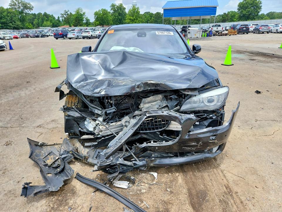 2009 BMW 7er VIN WBAKB835X9CY60814 COPART salvage auction — FRONT END, Ms - Cert Of Title-Salvaged, sold $1,000 on 2026-07-10 (photo 5)