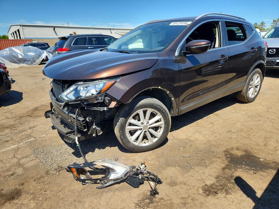 2017 Nissan Rogue VIN JN1BJ1CP1HW009290 COPART salvage auction — FRONT END, Ct - Cert Of Title-Salvage, sold $1,550 on 2026-07-17 (photo 1)