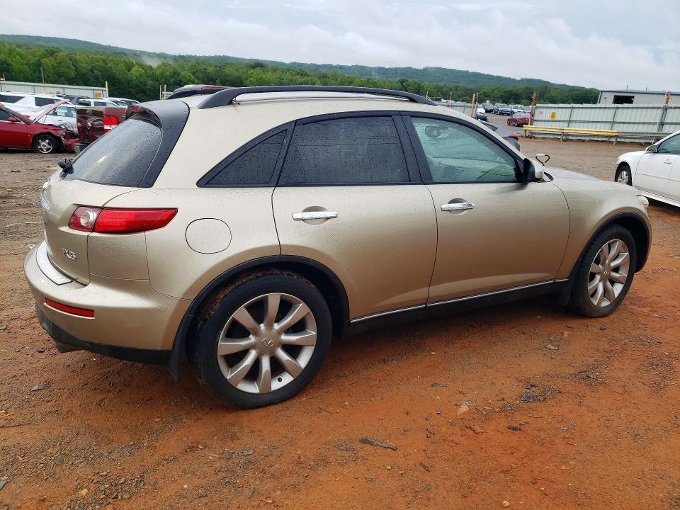 2003 Infiniti Fx35 VIN JNRAS08U43X101589 COPART salvage auction — FRONT END, VA - CERT OF TITLE - SALVAGE, sold $250 on 2026-07-10 (photo 3)