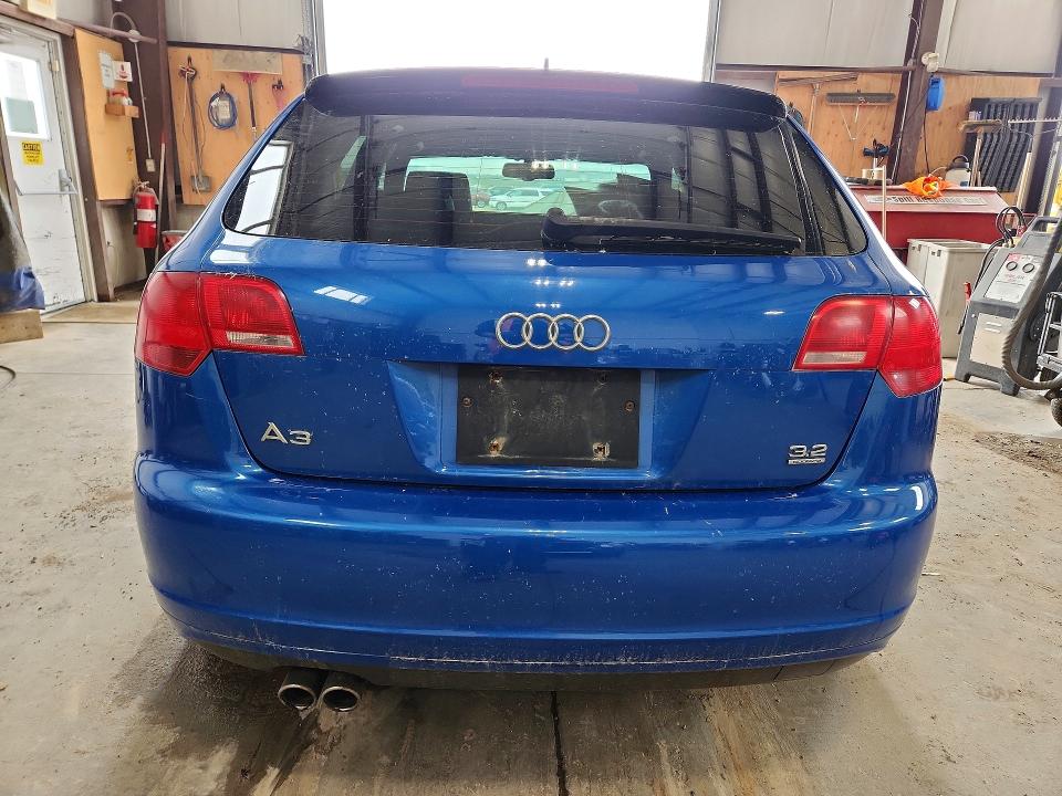 2008 Audi A3 VIN WAUKD68P18A172266 COPART salvage auction — FRONT END, AB - BOS - SALVAGE, sold $200 on 2026-07-16 (photo 6)