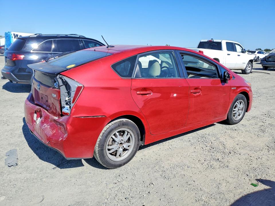 2010 Toyota Prius VIN JTDKN3DU9A0134113 COPART salvage auction — REAR END, CA - SALVAGE CERTIFICATE, sold $1,800 on 2026-07-14 (photo 3)