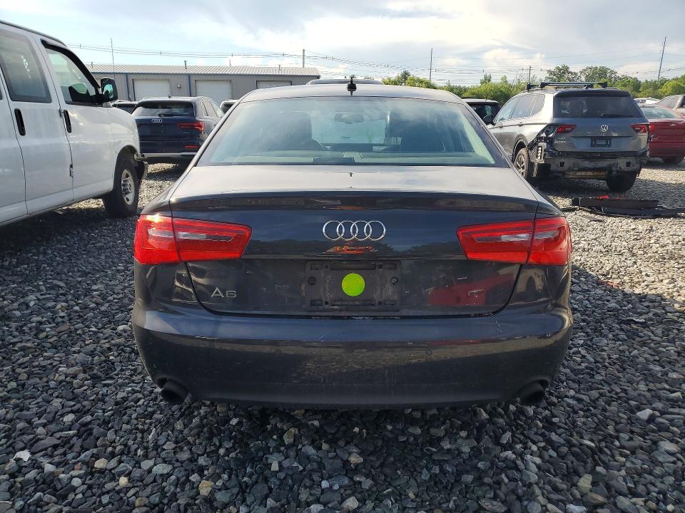 2014 Audi A6 VIN WAUGFAFC9EN142942 COPART salvage auction — FRONT END, Ma - Cert Of Title-Reconstrctd Coll, sold $400 on 2026-07-24 (photo 6)