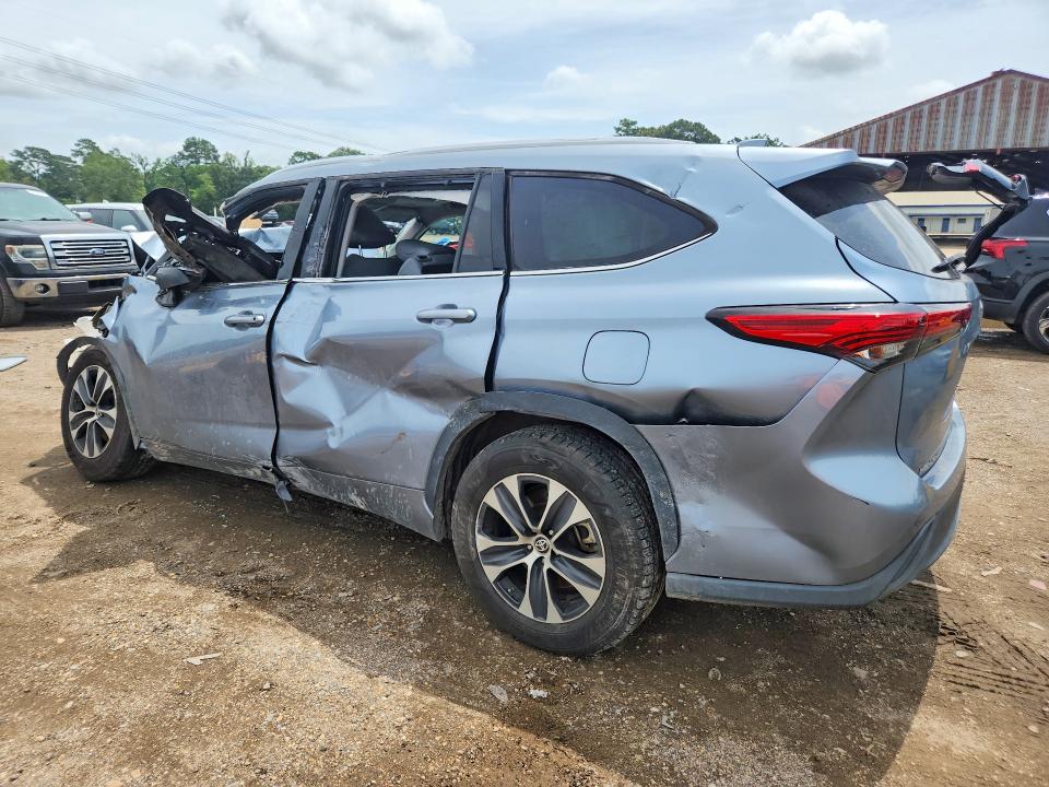 2021 Toyota VIN 5TDGZRAH8MS042772 COPART salvage auction — FRONT END, La - Cert Of Title-Salvage, sold $3,200 on 2026-07-17 (photo 2)