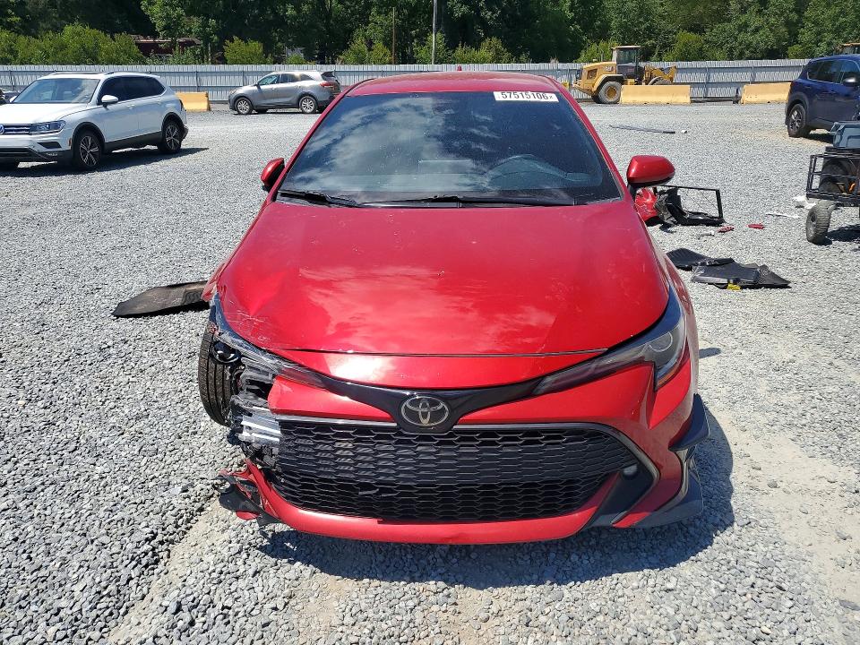 2021 Toyota VIN JTND4MBE6M3106068 COPART salvage auction — FRONT END, Nc - Salvage Certificate Of Title, sold $5,400 on 2026-07-16 (photo 5)