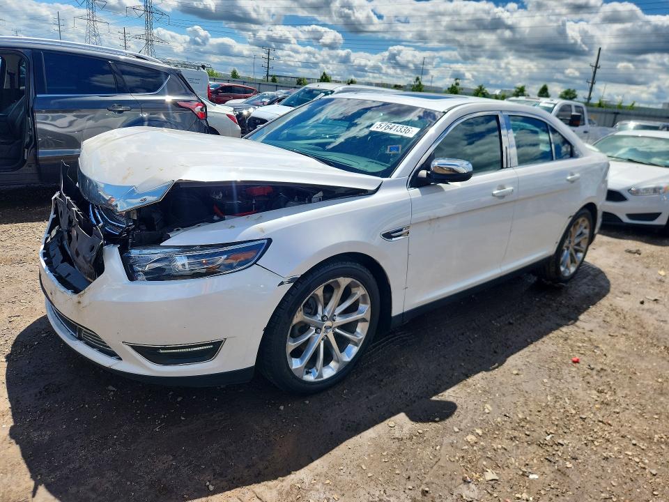 2017 Ford Taurus VIN 1FAHP2J82HG105999 COPART salvage auction — FRONT END, Il - Salvage Certificate, sold $1,350 on 2026-07-23 (photo 1)