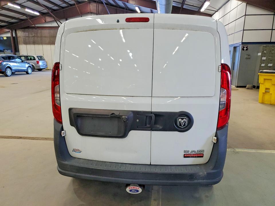 2015 Ram Promaster city VIN ZFBERFAT5F6198879 COPART salvage auction — MINOR DENT/SCRATCHES, CT - CERTIFICATE OF TITLE, sold $1,500 on 2026-07-09 (photo 6)