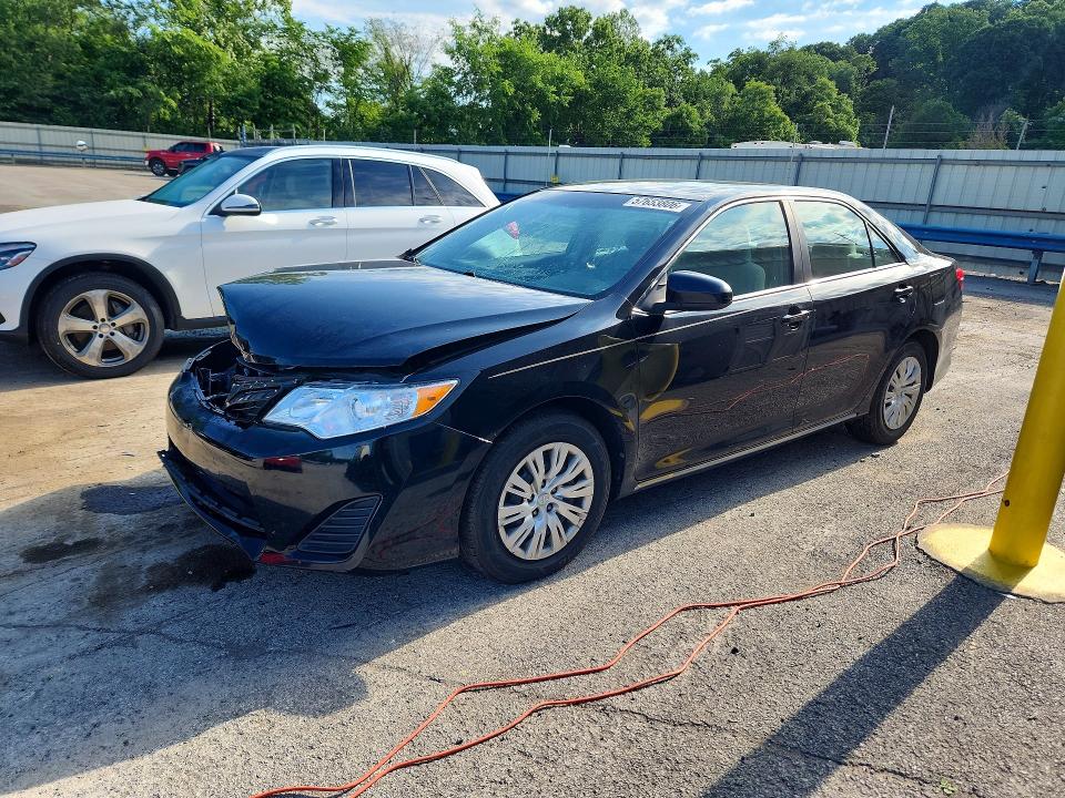 2012 Toyota Camry VIN 4T1BF1FK9CU008757 COPART salvage auction — FRONT END, Pa - Certificate Of Salvage, sold $1,500 on 2026-07-02 (photo 1)