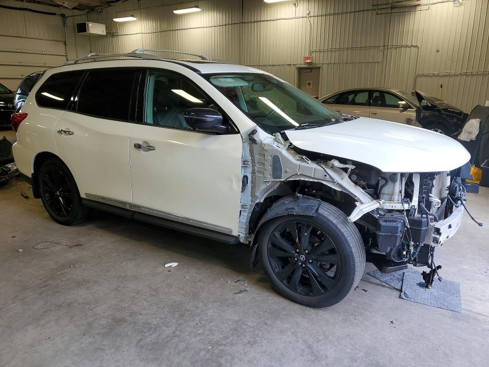 2017 Nissan Pathfinder VIN 5N1DR2MMXHC696257 COPART salvage auction — FRONT END, Mn - Cert Of Title-Salvage, sold $3,200 on 2026-07-02 (photo 4)
