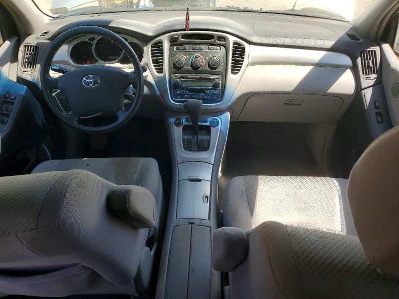 2005 Toyota Highlander VIN JTEEP21A350080899 COPART salvage auction — FRONT END, VA - CERT OF TITLE - SALVAGE, sold $1,050 on 2026-07-21 (photo 8)