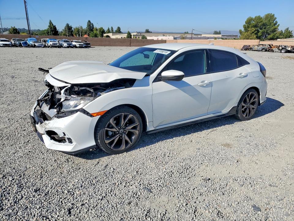 2017 Honda VIN SHHFK7H47HU423397 COPART salvage auction — FRONT END, CA - SALVAGE CERTIFICATE, sold $2,450 on 2026-07-22 (photo 1)