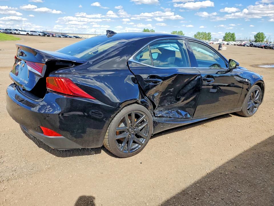 2020 Lexus Is VIN JTHGZ1E29L5017695 COPART salvage auction — REAR END, Ab - Bos - Salvage, sold $10,300 on 2026-07-21 (photo 3)