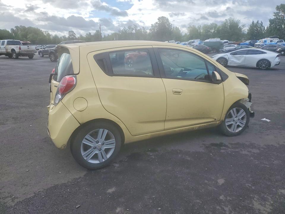 2013 Chevrolet Spark VIN KL8CA6S93DC518867 COPART salvage auction — REAR END, Or - Salvage Title Certificate, sold $175 on 2026-07-27 (photo 3)