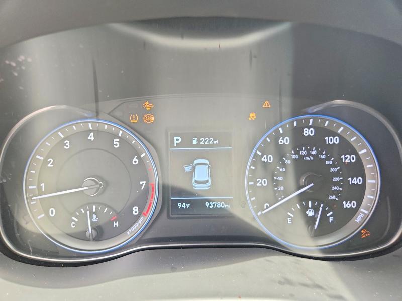 2019 Hyundai Kona VIN KM8K6CAAXKU338030 COPART salvage auction — REAR END, Fl - Cert Of Title Slvg Rebuildable, sold $3,850 on 2026-07-09 (photo 9)