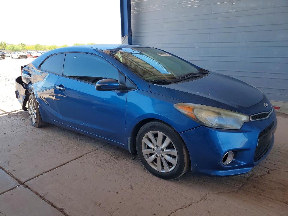 2014 Kia Forte VIN KNAFX6A83E5240678 COPART salvage auction — REAR END, Az - Cert Of Title - Salvage, sold $1,300 on 2026-07-16 (photo 4)