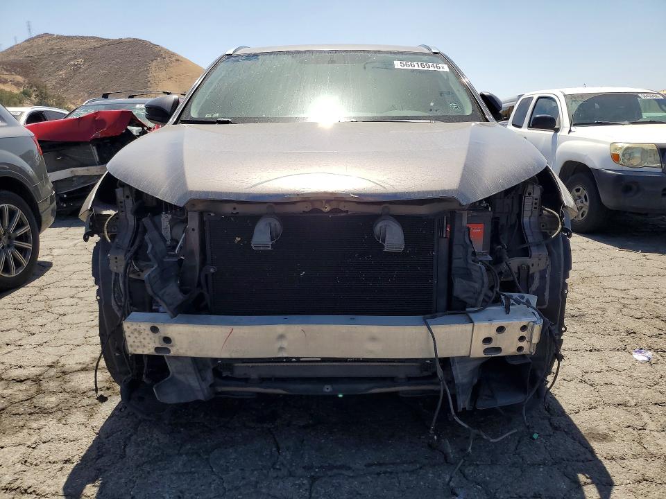 2014 Toyota Highlander VIN 5TDKKRFH6ES015126 COPART salvage auction — REAR END, Ca - Salvage Certificate, sold $6,500 on 2026-07-02 (photo 5)