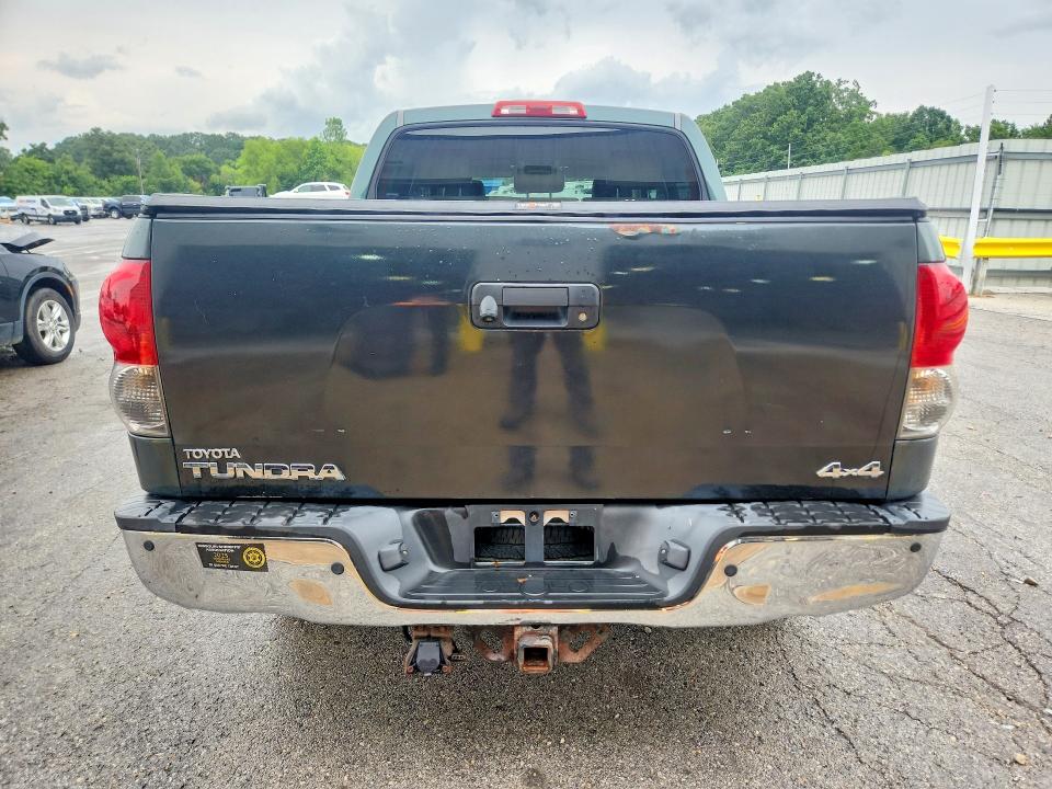 2007 Toyota Tundra VIN 5TFDV58107X026578 COPART salvage auction — HAIL, Mo - Salvage Certificate Of Title, sold $3,700 on 2026-07-27 (photo 6)