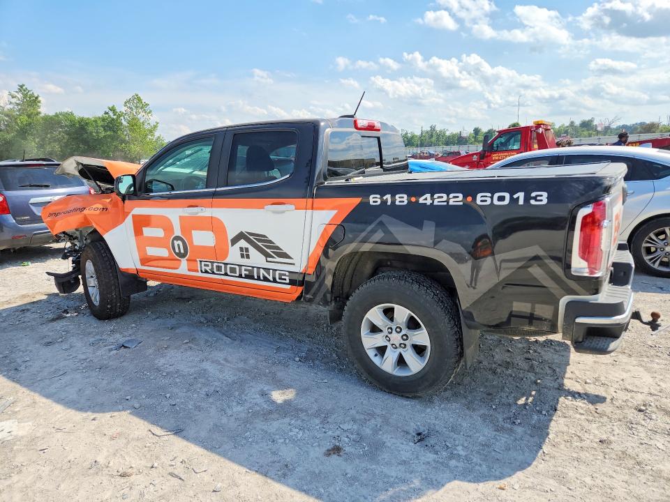 2016 Gmc Canyon VIN 1GTG6CE39G1393129 COPART salvage auction — FRONT END, Wv - Salvage Certificate, sold $1,500 on 2026-08-03 (photo 2)