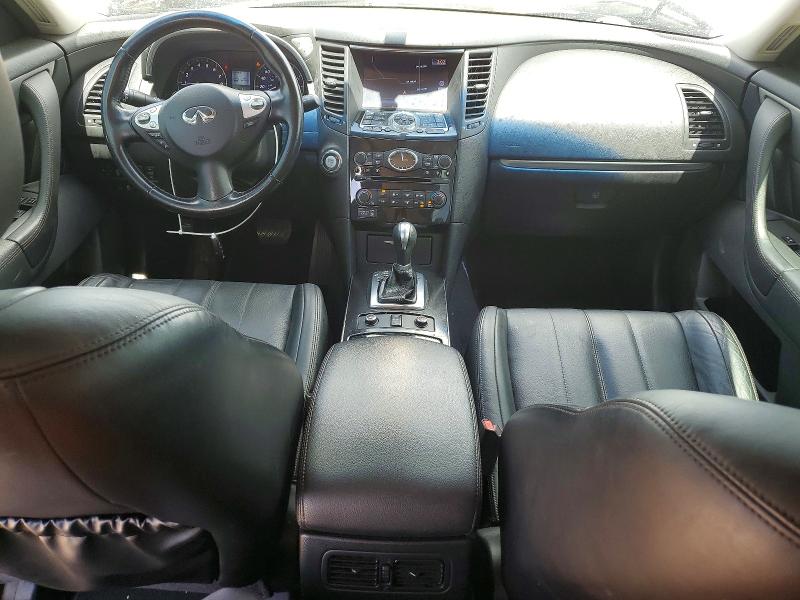 2014 Infiniti Qx70 VIN JN8CS1MU4EM450247 COPART salvage auction — FRONT END, Tx - Salvage Vehicle Title, sold $2,150 on 2026-07-22 (photo 8)