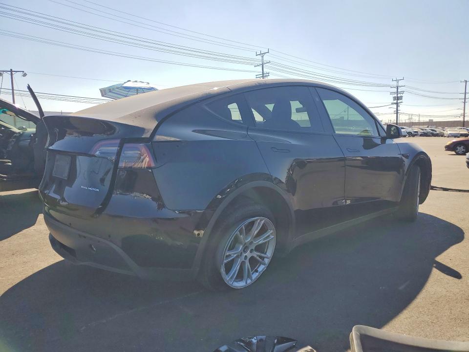 2023 Tesla VIN 7SAYGDEE4PA156824 COPART salvage auction — SIDE, Ca - Salvage Certificate, sold $7,700 on 2026-07-27 (photo 3)