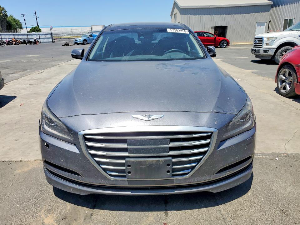 2015 Hyundai Genesis VIN KMHGN4JE3FU079680 COPART salvage auction — UNDERCARRIAGE, Ca - Salvage Certificate, sold $1,450 on 2026-07-20 (photo 5)