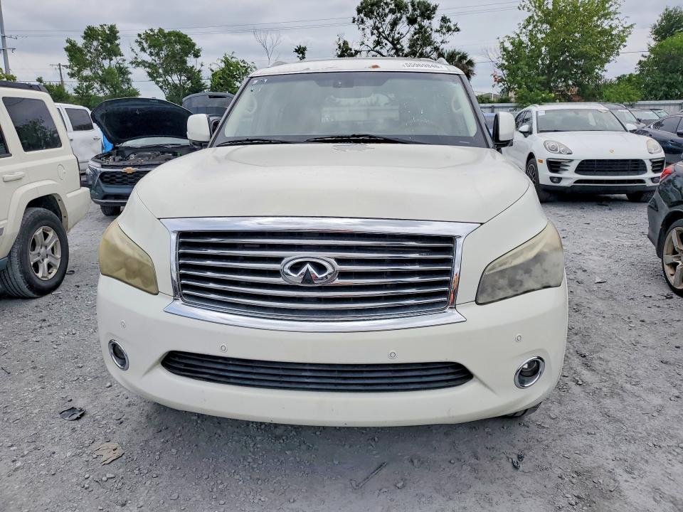 2014 Infiniti VIN JN8AZ2ND5E9750549 COPART salvage auction — MINOR DENT/SCRATCHES, Fl - Certificate Of Title, sold $3,300 on 2026-07-27 (photo 5)