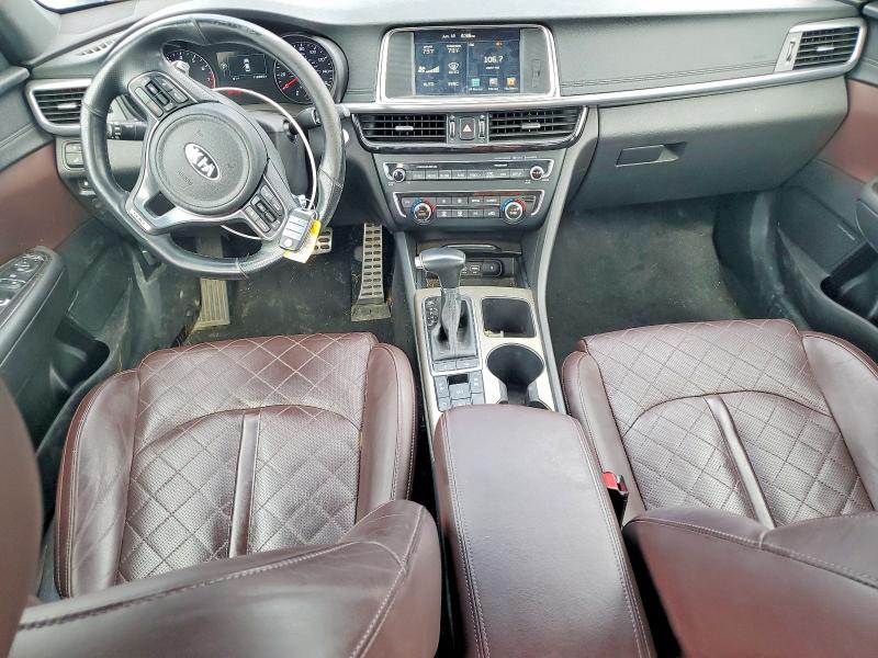 2016 Kia Optima VIN 5XXGV4L27GG020033 COPART salvage auction — WATER/FLOOD, Oh - Cert Of Title-Salvage Flood, sold $250 on 2026-07-17 (photo 8)