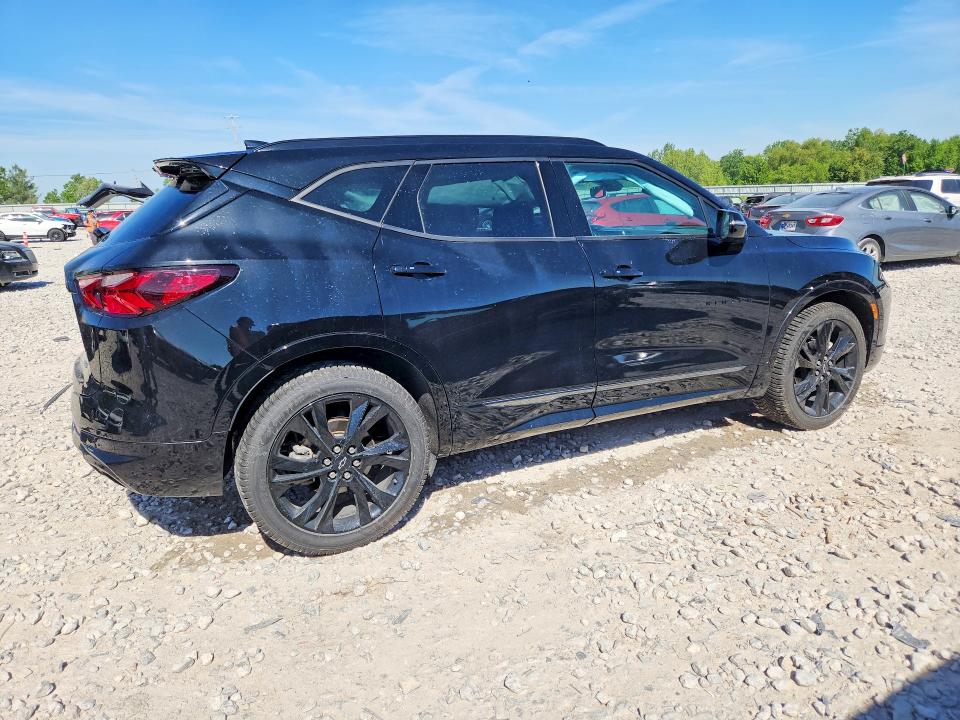 2022 Chevrolet Blazer VIN 3GNKBKRS5NS225380 COPART salvage auction — SIDE, Mi - Cert Of Title-Salvage Vehicle, sold $9,700 on 2026-07-30 (photo 3)