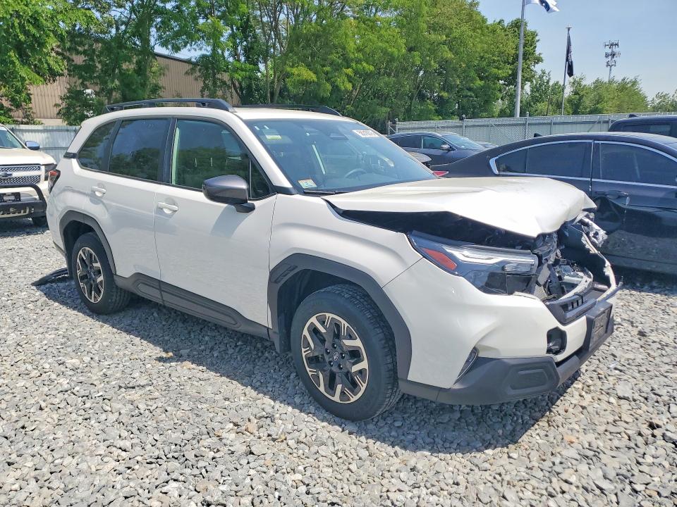 2025 Subaru Forester VIN JF2SLDDC8SH560625 COPART salvage auction — FRONT END, Ma - Cert Of Title-Salvage, sold $8,000 on 2026-07-09 (photo 4)