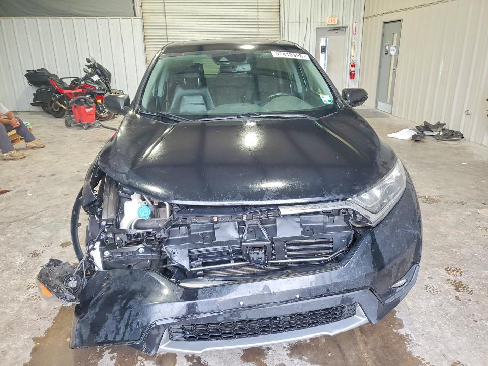 2017 Honda Cr-v VIN 7FARW1H85HE030201 COPART salvage auction — FRONT END, LA - CERT OF TITLE-SALVAGE, sold $650 on 2026-07-24 (photo 5)